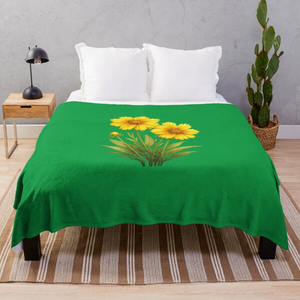 Item preview, Coreopsis Sunshine – Golden Cheer Botanical Circle Design designed and sold by TheJoyfulPen.