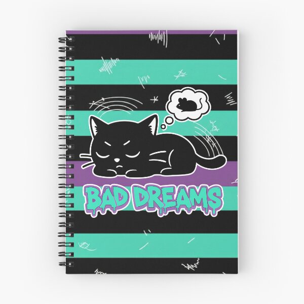 Item preview, Bad Dreams Black Cat Cartoon designed and sold by Taridesign.