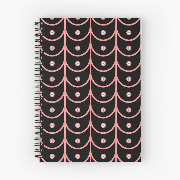 Item preview, Greek Goddess Scales Coral and Black designed and sold by PCaleDesigns.