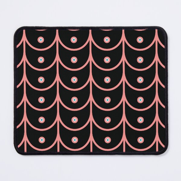 Item preview, Greek Goddess Scales Coral and Black designed and sold by PCaleDesigns.