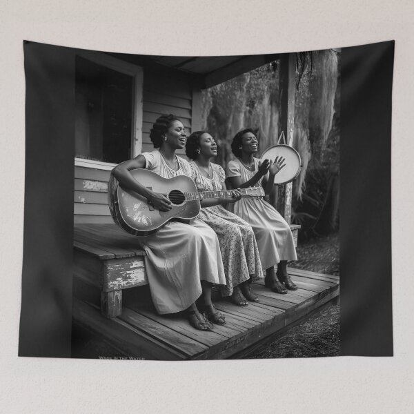 Item preview, THREE SISTERS - Wall Art -Singing the Delta Blues designed and sold by DBM Photo Gallery 1.