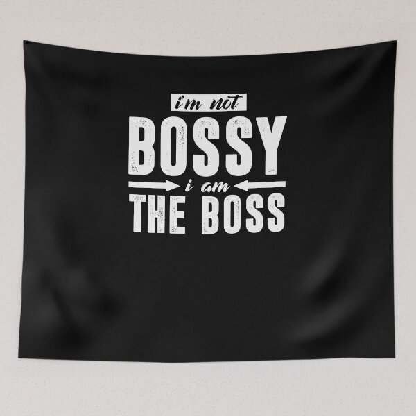 Item preview, Funny Not Bossy Am Boss Arrogant Arrogance Narcissist Shirt designed and sold by LookTwice.