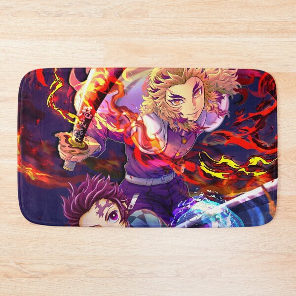 Item preview, Kyojuro Rengoku Demon Slayer Fiery Duo Splash designed and sold by Spraykart.