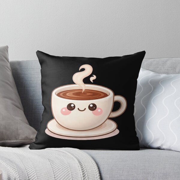 Item preview, Cute Coffee Cup Kawaii Food Character designed and sold by ImagenFusionP.