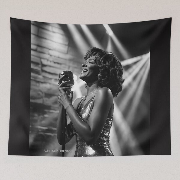 Item preview, WHITNEY HOUSTON - Wall Art - American Singer and Actress designed and sold by DBM Photo Gallery 1.