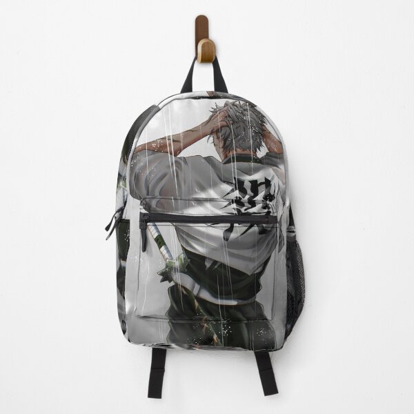 Item preview, Sanemi Shinazugawa Demon Slayer Rain Back View designed and sold by Spraykart.