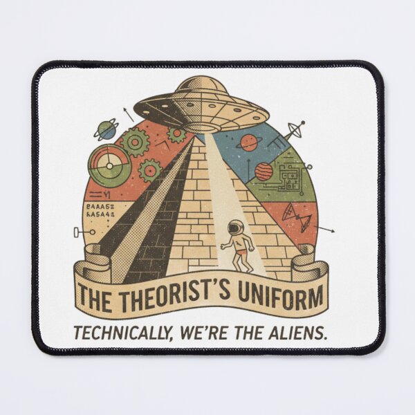 Item preview, Technically We Are the Aliens | Funny Space Humor Design designed and sold by OFF-CTR.