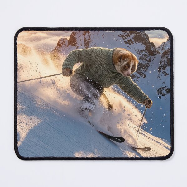 Item preview, Slow Loris Shreds Ski Slope designed and sold by Tridentulus.