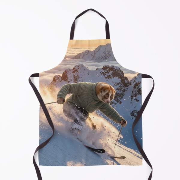 Item preview, Slow Loris Shreds Ski Slope designed and sold by Tridentulus.