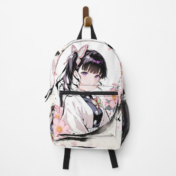 Item preview, Kanao Tsuyuri Demon Slayer Sakura Ink Portrait designed and sold by Spraykart.