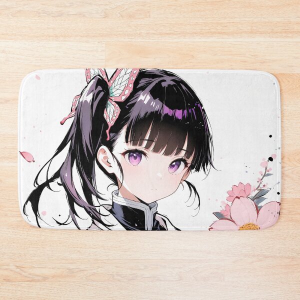 Item preview, Kanao Tsuyuri Demon Slayer Sakura Ink Portrait designed and sold by Spraykart.