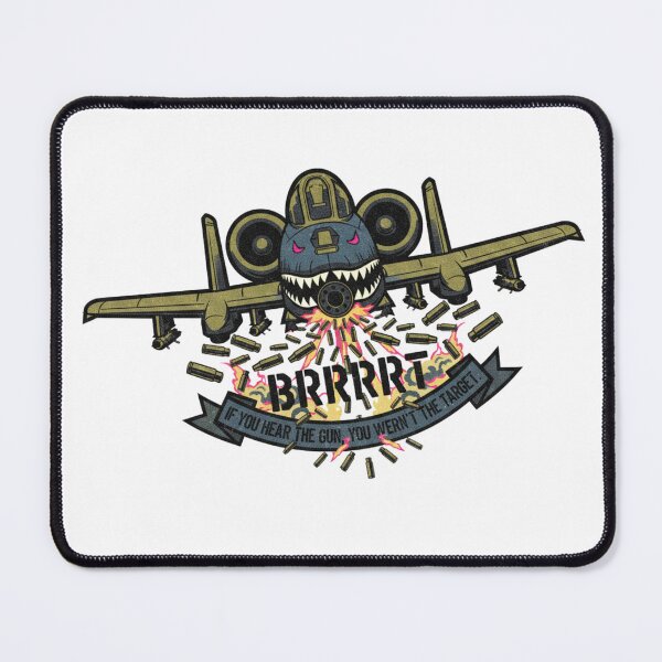 Item preview, BRRRRT A-10 Warthog | GAU-8 Cannon Aviation Design designed and sold by OFF-CTR.