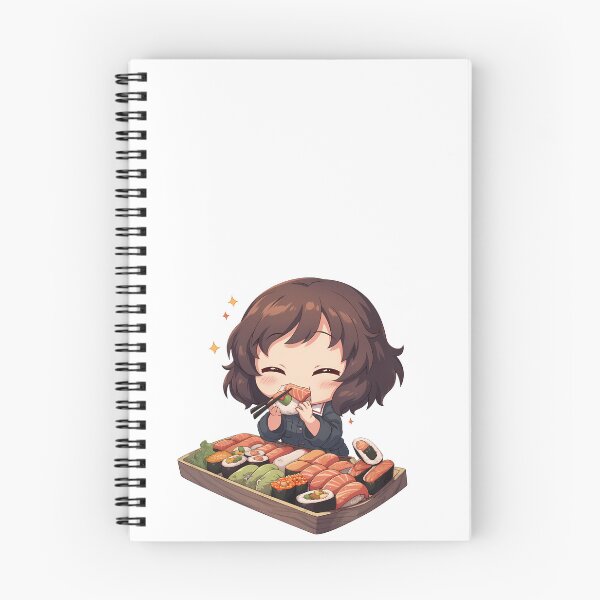 Item preview, Yukari Akiyama Girls Und Panzer Chibi Sushi Snack Time designed and sold by Spraykart.