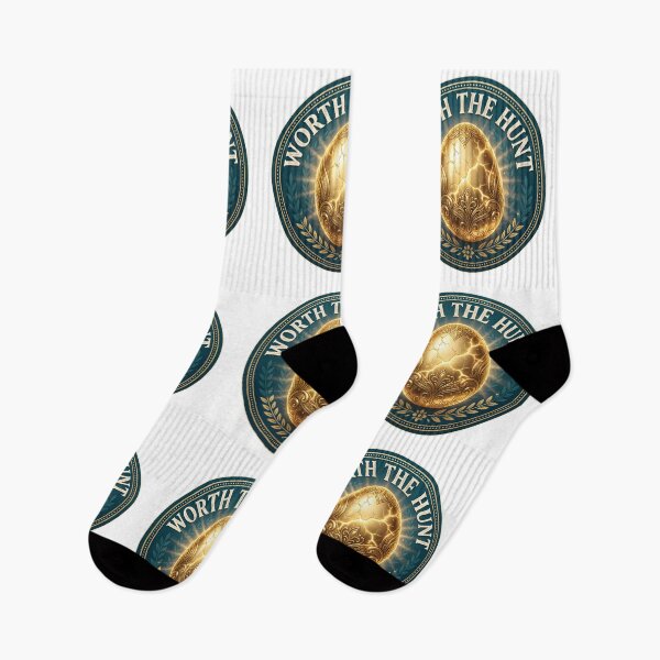 Item preview, Worth The Hunt Easter Shirt – Golden Egg Premium Graphic Tee designed and sold by relso.
