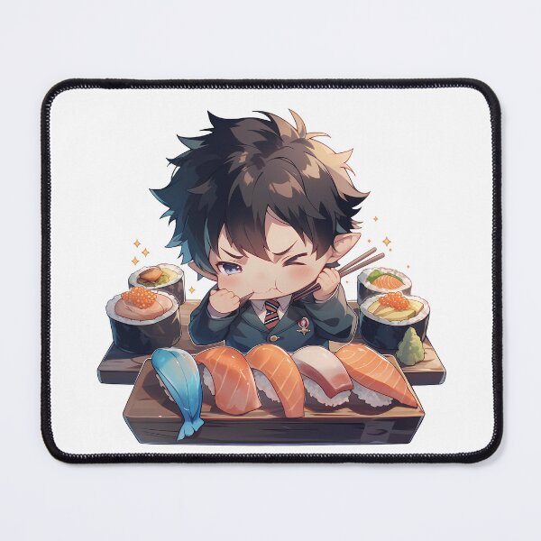 Item preview, Rin Okumura Blue Exorcist Kawaii Sushi Feast designed and sold by Spraykart.