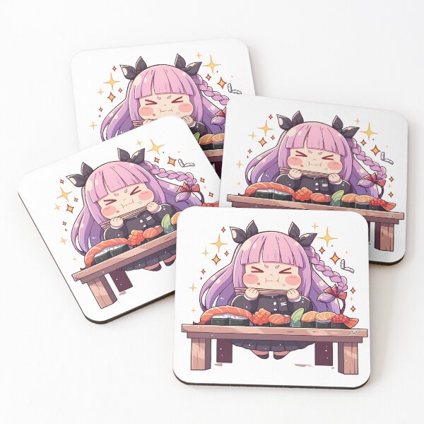 Item preview, Kyoko Kirigiri Danganronpa Chibi Sushi Mood designed and sold by Spraykart.