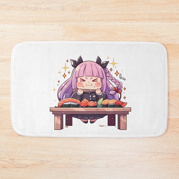 Item preview, Kyoko Kirigiri Danganronpa Chibi Sushi Mood designed and sold by Spraykart.