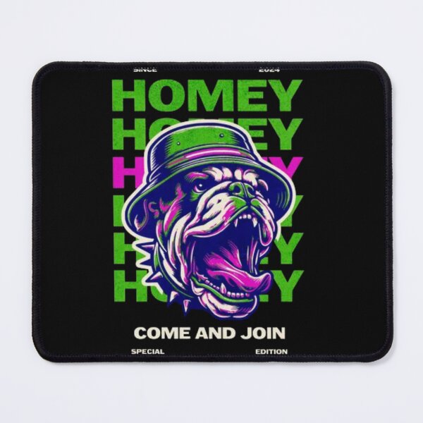Item preview, Homey Bulldog Streetwear - Retro Neon Urban Dog Graphic designed and sold by GenZFashion000.