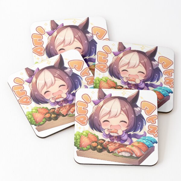 Item preview, Semana especial Uma Musume Pretty Derby Chibi Sushi Nom Nom designed and sold by Spraykart.