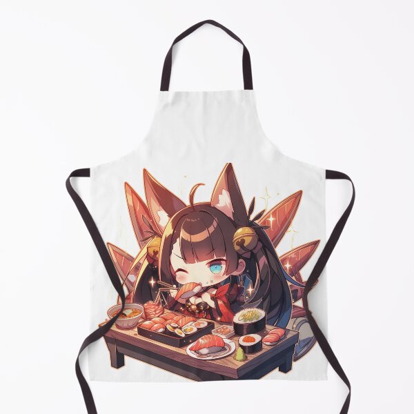 Item preview, Noshiro Azur Lane Winking Chibi Sushi Vibes designed and sold by Spraykart.