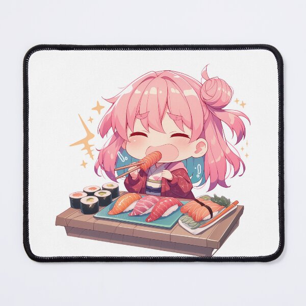 Item preview, Yui Yuigahama Oregairu Chibi Sushi Cheerful Feast designed and sold by Spraykart.