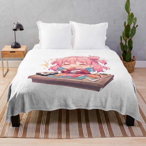Item preview, Yui Yuigahama Oregairu Chibi Sushi Cheerful Feast designed and sold by Spraykart.