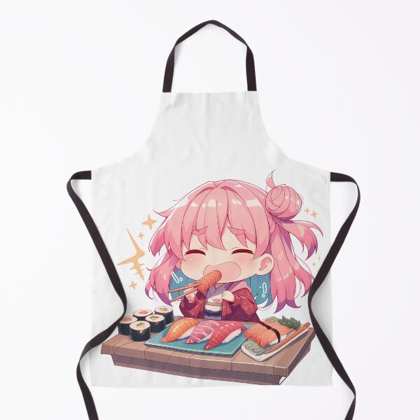 Item preview, Yui Yuigahama Oregairu Chibi Sushi Cheerful Feast designed and sold by Spraykart.