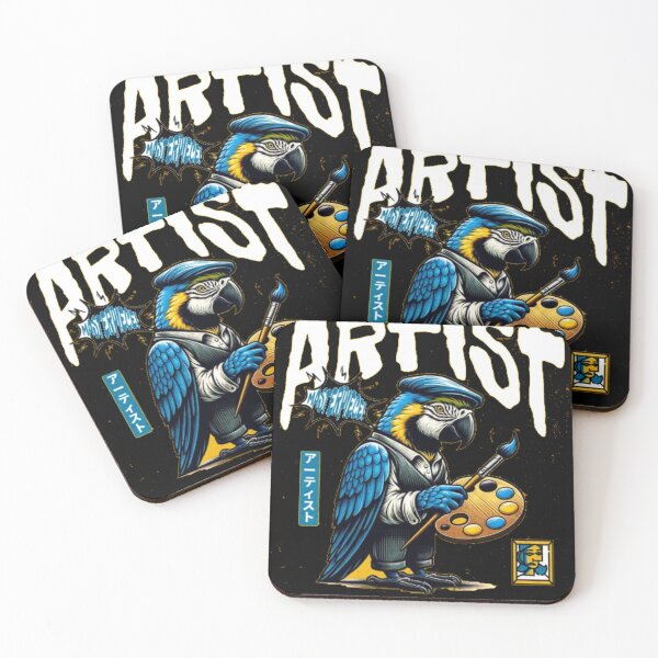 Item preview, Artist Parrot Watercolor - Creating My Own Masterpiece Macaw designed and sold by GenZFashion000.