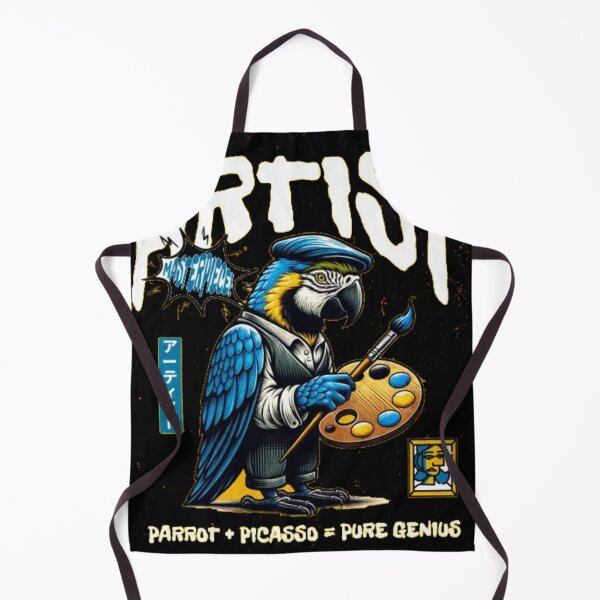 Item preview, Artist Parrot Watercolor - Creating My Own Masterpiece Macaw designed and sold by GenZFashion000.