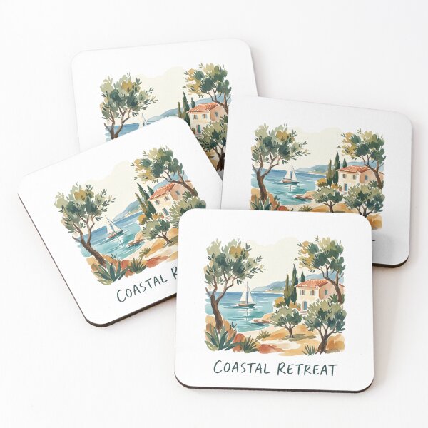 Item preview, Coastal Retreat designed and sold by DucksAbducted.