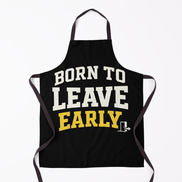 Item preview, Born to Leave Early Shirt Funny Introvert Exit Tee designed and sold by POD DYNASTY | Original Print On Demand T-Shirt Graphics.