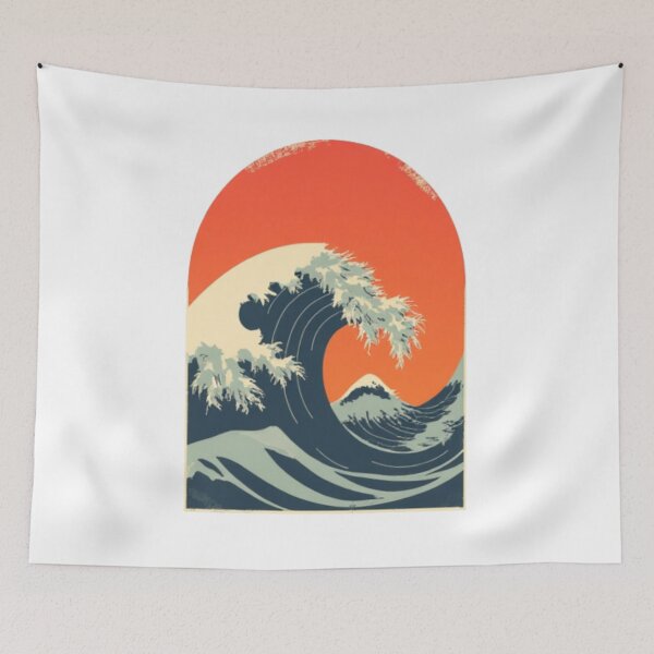 Item preview, Retro Surf T-Shirt, Vintage Wave Shirt, 70s Beach Tee, Sunset Surf Graphic, Coastal Lifestyle Shirt, Summer Beachwear, Surfer Gift designed and sold by Dreprogress.