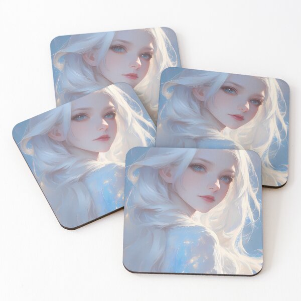 Item preview, Illyasviel Fate Stay Night White Hair Dreamy Portrait designed and sold by Spraykart.