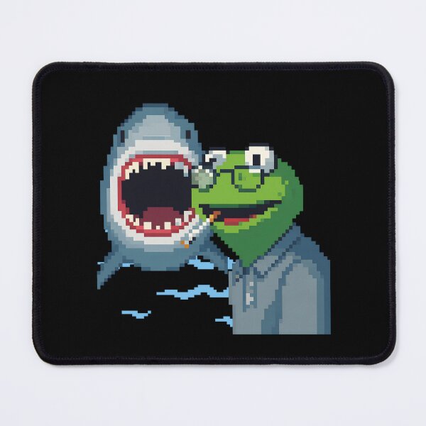 Item preview, Kermit The Frog Smoking Meme designed and sold by ThePrintPig.