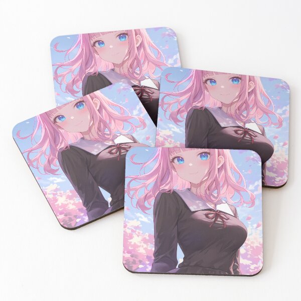 Item preview, Chika Fujiwara Kaguya Sama Love Is War Cherry Blossoms Pastel School Uniform designed and sold by Spraykart.