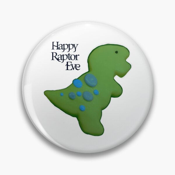 Item preview, Happy Raptor Eve – Dino Cookie Meme (Raptor Trend 2026) designed and sold by aadventures.