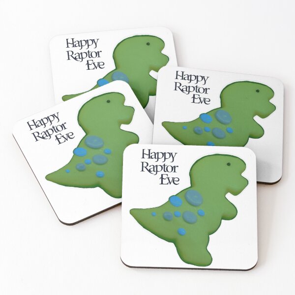 Item preview, Happy Raptor Eve – Dino Cookie Meme (Raptor Trend 2026) designed and sold by aadventures.
