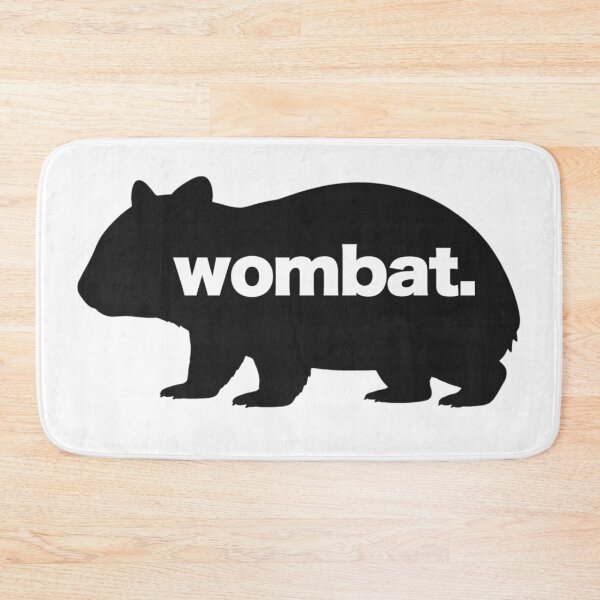 Item preview, Wombat Silhouette  designed and sold by pUNKnown.