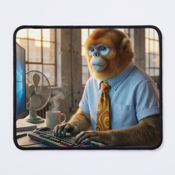 Item preview, Monkey Is Living the Dream designed and sold by Tridentulus.