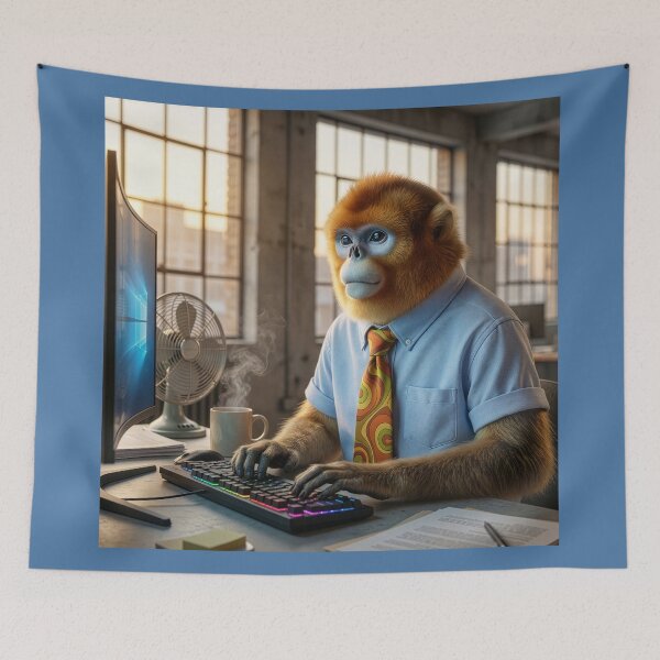 Item preview, Monkey Is Living the Dream designed and sold by Tridentulus.