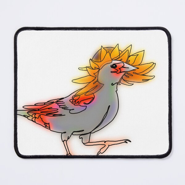 Item preview, Ruby the RedWinged Blackbird sunflower Hat – animalzinhats designed and sold by Ashley’sAnimalz.