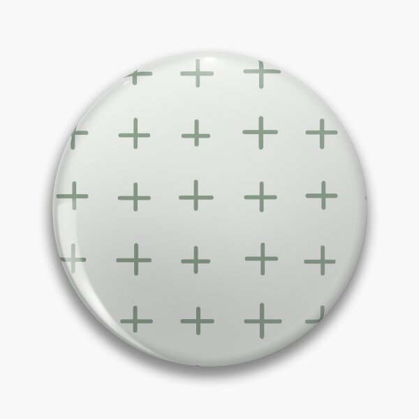 Item preview, Green Plus Signs on a Cream Background designed and sold by Hanna McCown.