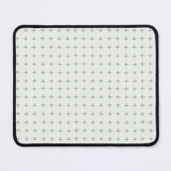 Item preview, Green Plus Signs on a Cream Background designed and sold by Hanna McCown.