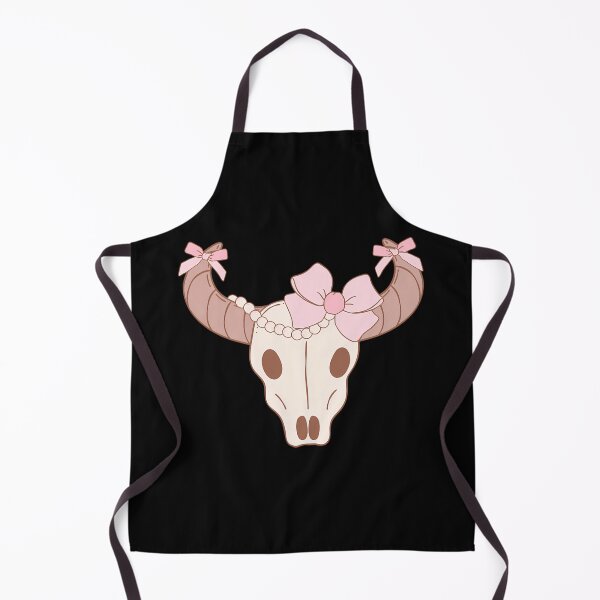 Item preview, Pink Cow Skull Pearl Necklace Pastel Goth designed and sold by euwqafalmgn5.