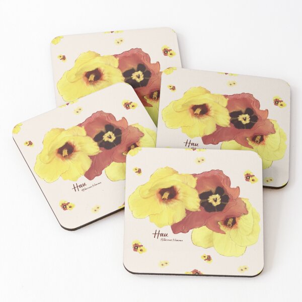 Item preview, Hawaii Hau Hibiscus aloha designed and sold by Handwritten Aloha.