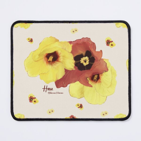Item preview, Hawaii Hau Hibiscus aloha designed and sold by Handwritten Aloha.
