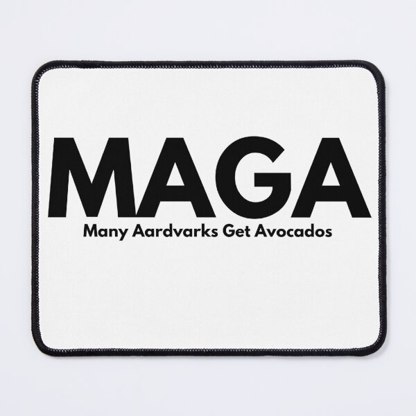 Item preview, MAGA (Many Aardvarks Get Avocados) Sticker designed and sold by For-The-Fans.