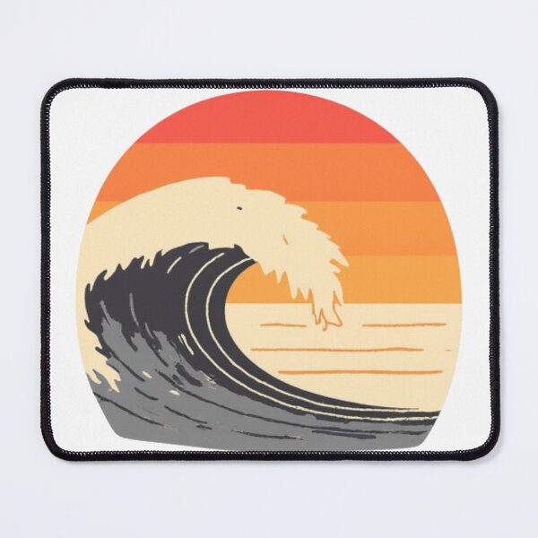 Item preview, Retro Surf T-Shirt, Vintage Wave Shirt, 70s Beach Tee, Sunset Surf Graphic, Coastal Lifestyle Shirt, Summer Beachwear, Surfer Gift designed and sold by Dreprogress.