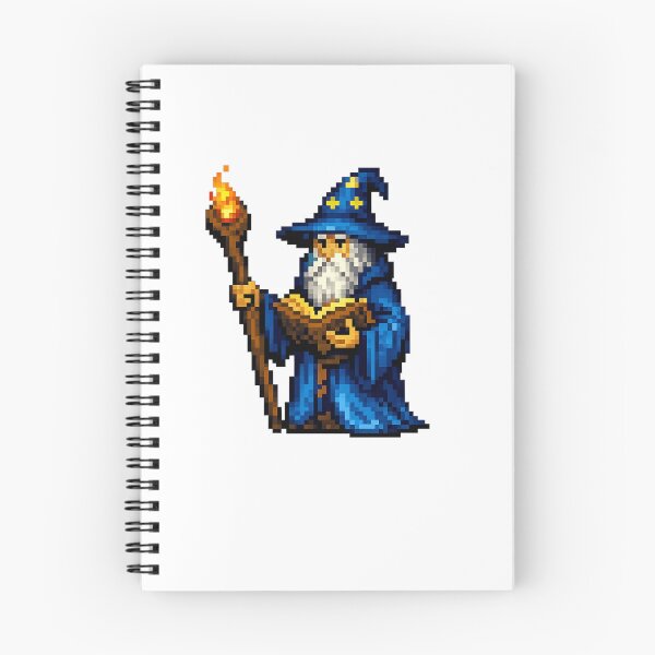 Item preview, Pixelated Sorcerer designed and sold by NextNoob485.
