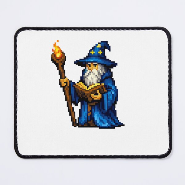 Item preview, Pixelated Sorcerer designed and sold by NextNoob485.